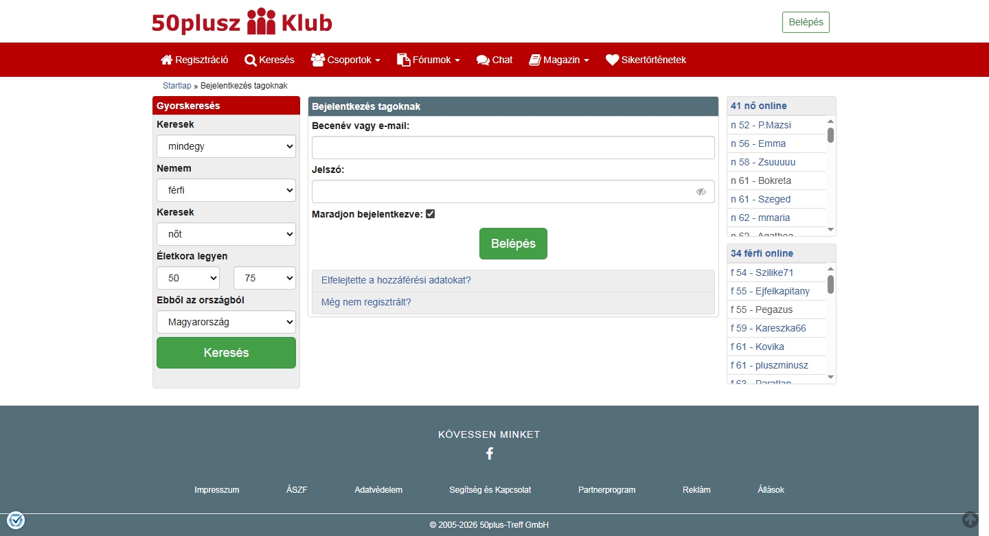 50plusz klub belépés – hogyan léphetsz be a közösségi oldalra?