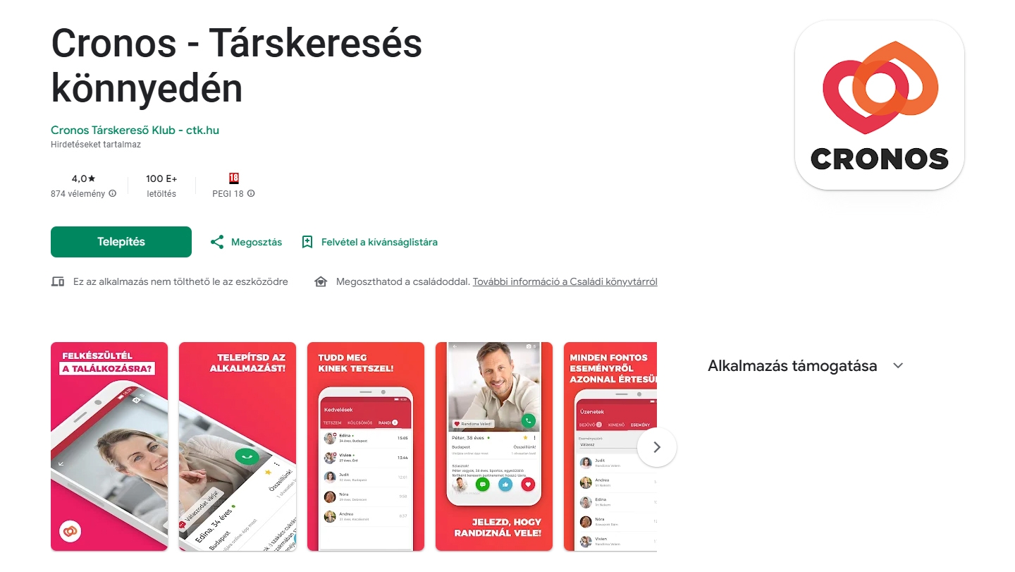 Cronos társkereső belépés – útmutató a fiók eléréséhez